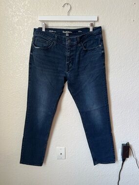 Goodfellow & Co Men's Dark Blue Straight Jeans